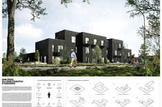  Praca dyplomowa Przemysława Dybasia przedstawiająca wizualizację budynku